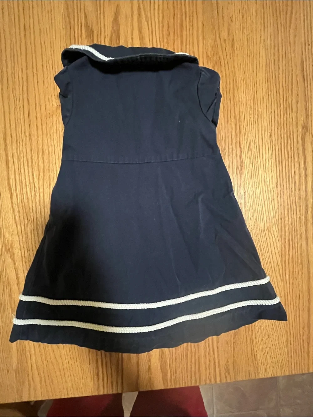 Gymboree Wish You Were Here Blue Sailor Dress Baby Girls Size 18-24m 2006